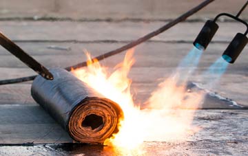 Newbrough asphalt flat roofing repairs